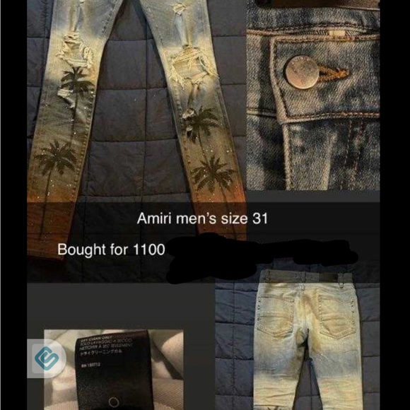 Amiri jeans - Picture 1 of 2